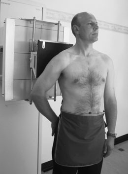 Figura 2: Aspect radiografic / Poziționare (Clark Ed. 12)