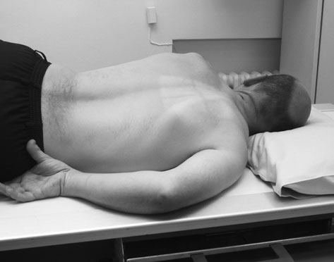 Radiografie de profil (lateral) normală a