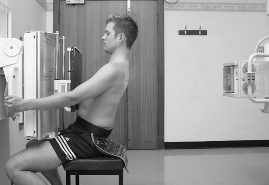 Figura 4: Aspect radiografic / Poziționare (Clark Ed. 12)