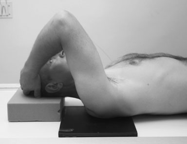 Radiografie normală inferosuperioară (axială) a umărului