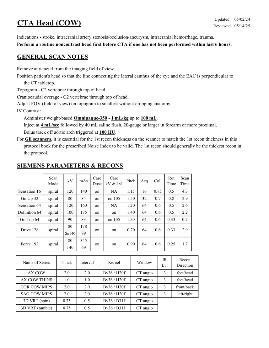 Angio-CT cerebral — pagina 1