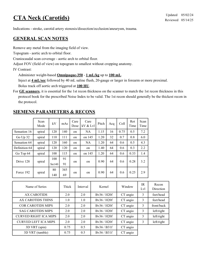 Angio-CT cervical — pagina 1