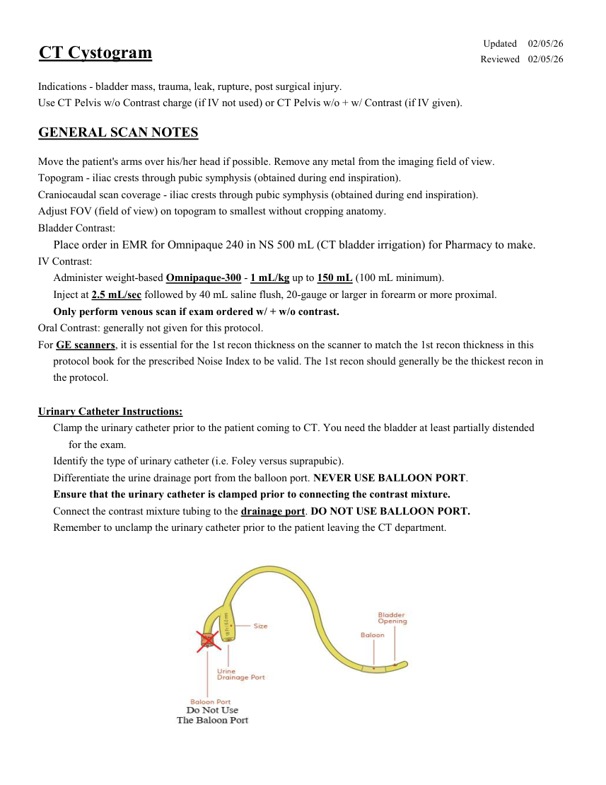 Cistografie — pagina 1