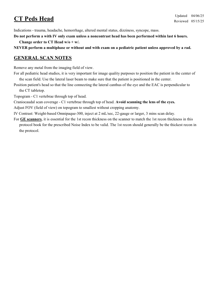 Craniu pediatric — pagina 1