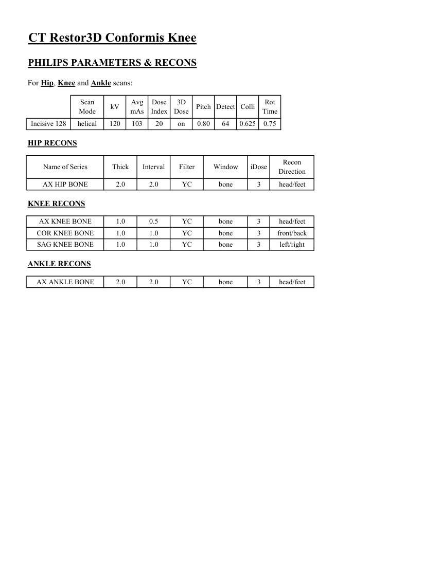 Genunchi Restor3D Conformis — pagina 4