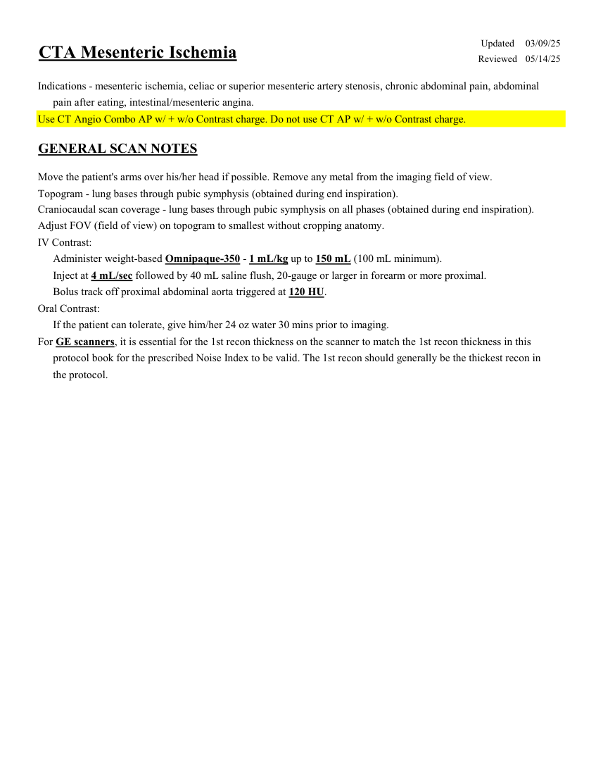 Ischemie mezenterică — pagina 1