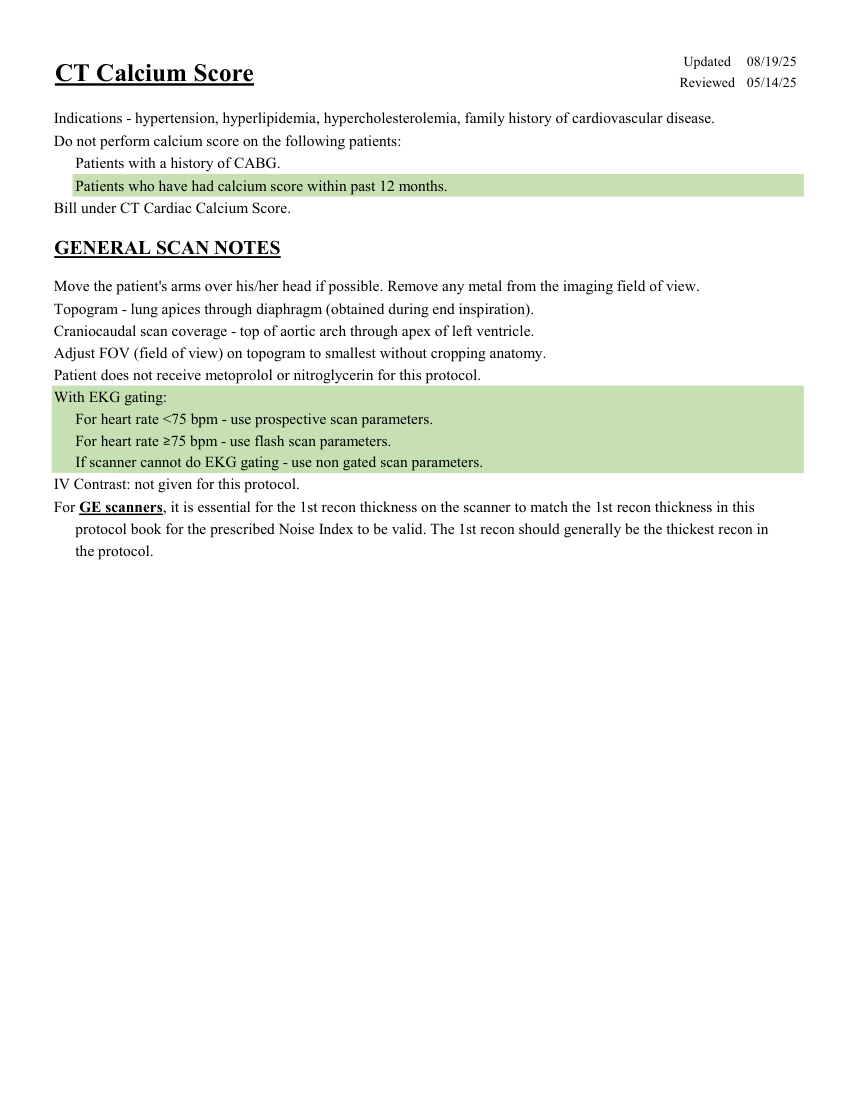 Scor de calciu coronarian — pagina 1
