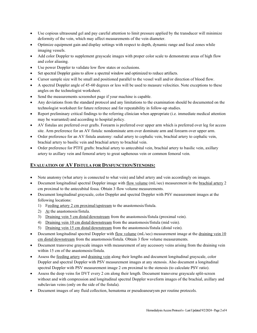 Acces vascular pentru hemodializă — pagina 2