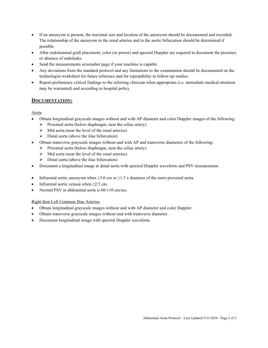 Aortă abdominală — pagina 2