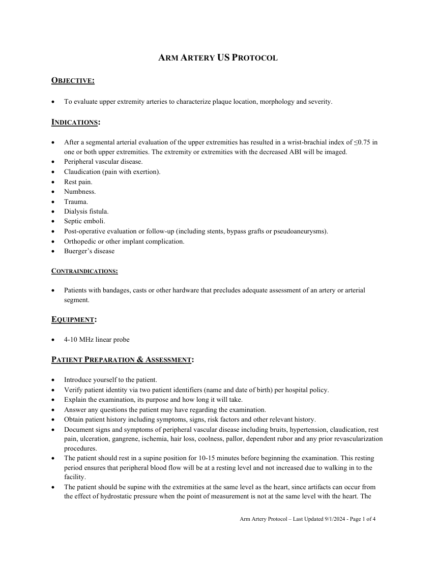 Artere ale membrului superior — pagina 1