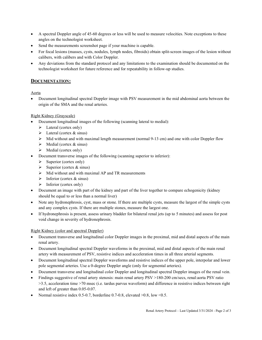 Artere renale — pagina 2