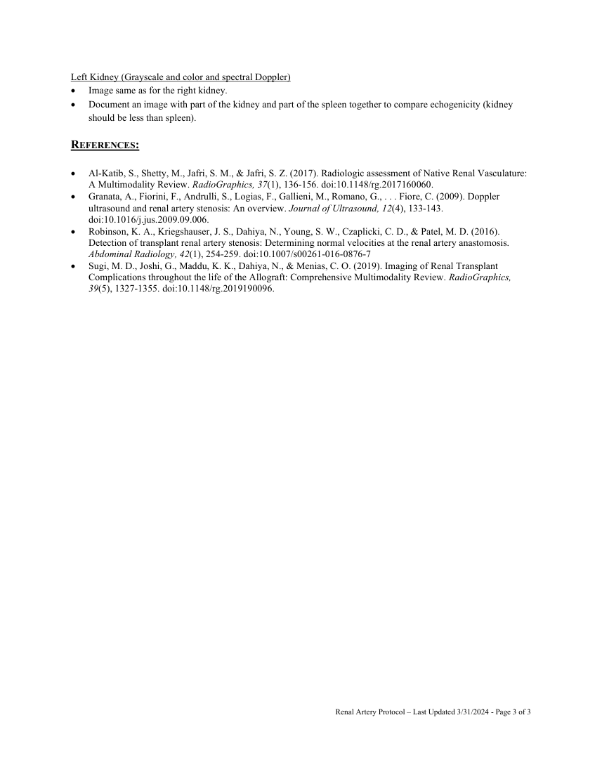 Artere renale — pagina 3