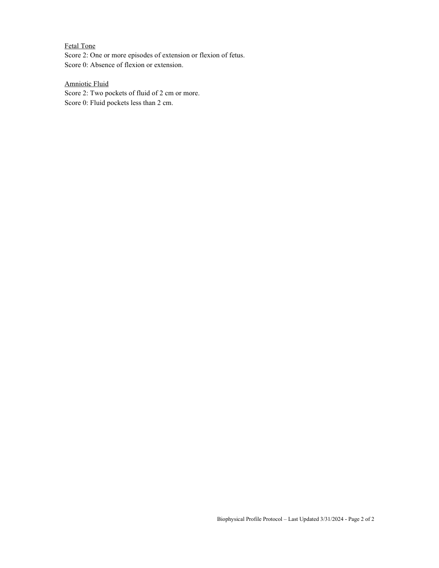 Profil biofizic fetal — pagina 2