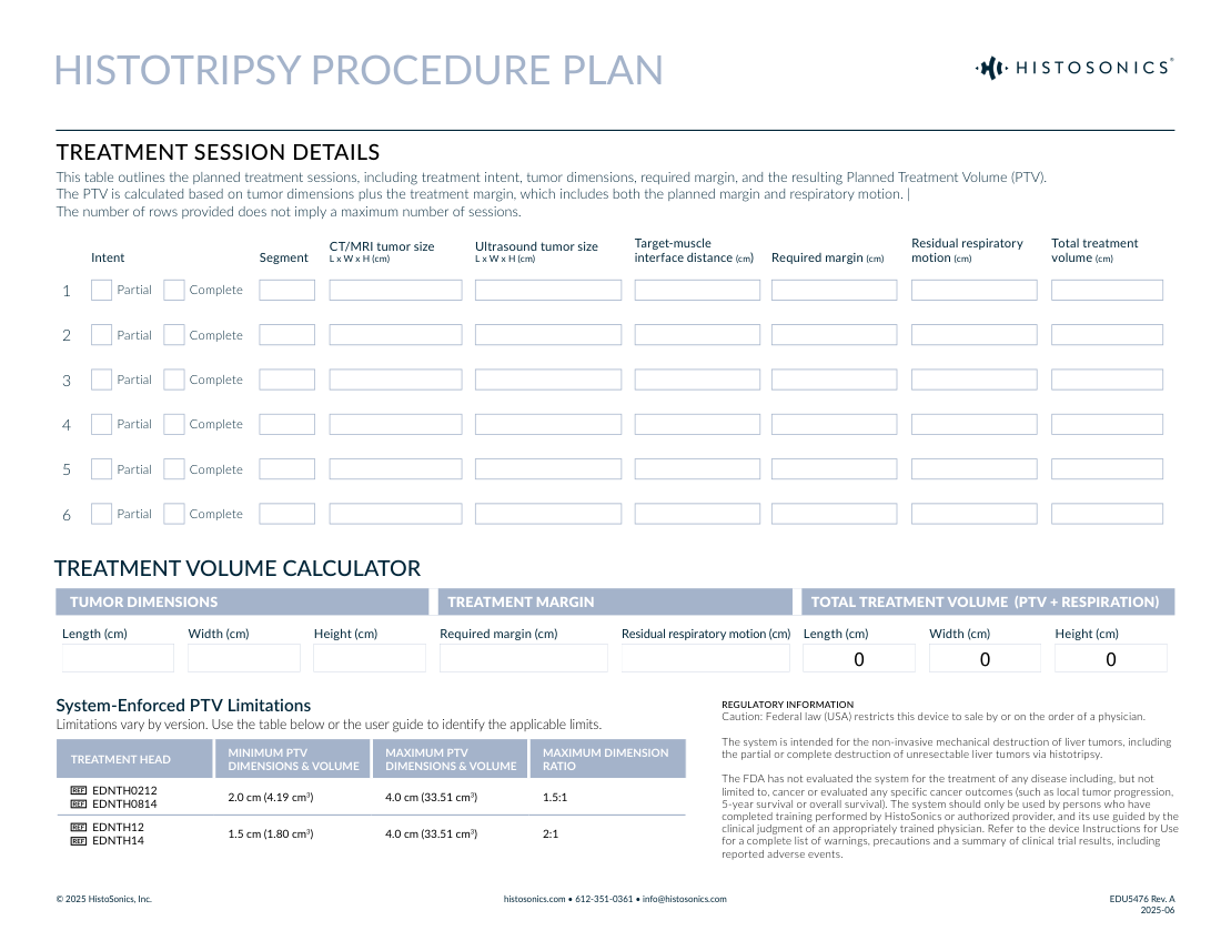 Plan procedural pentru histotripsie — pagina 2