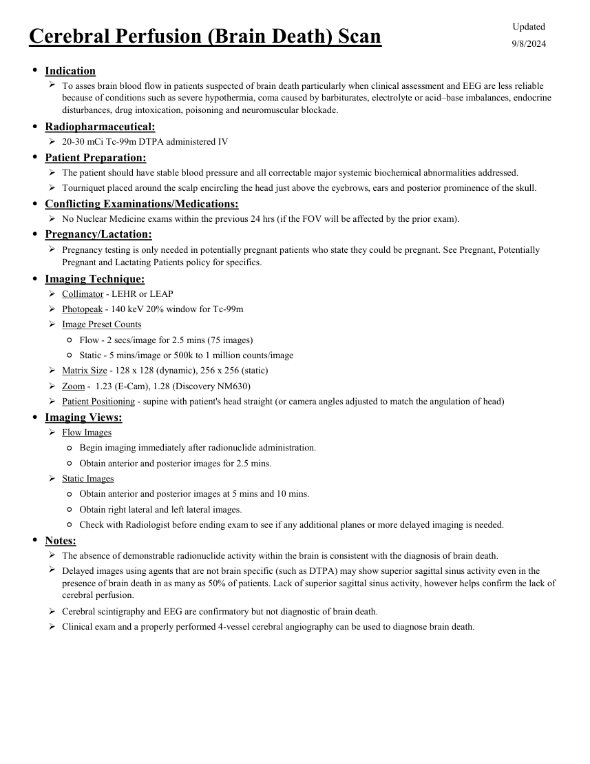 Evaluarea morții cerebrale — pagina 1