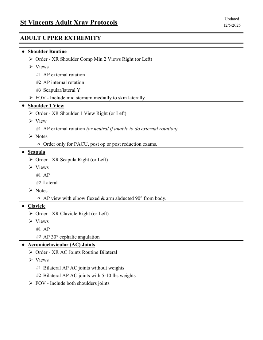 Adult: membru superior — pagina 1