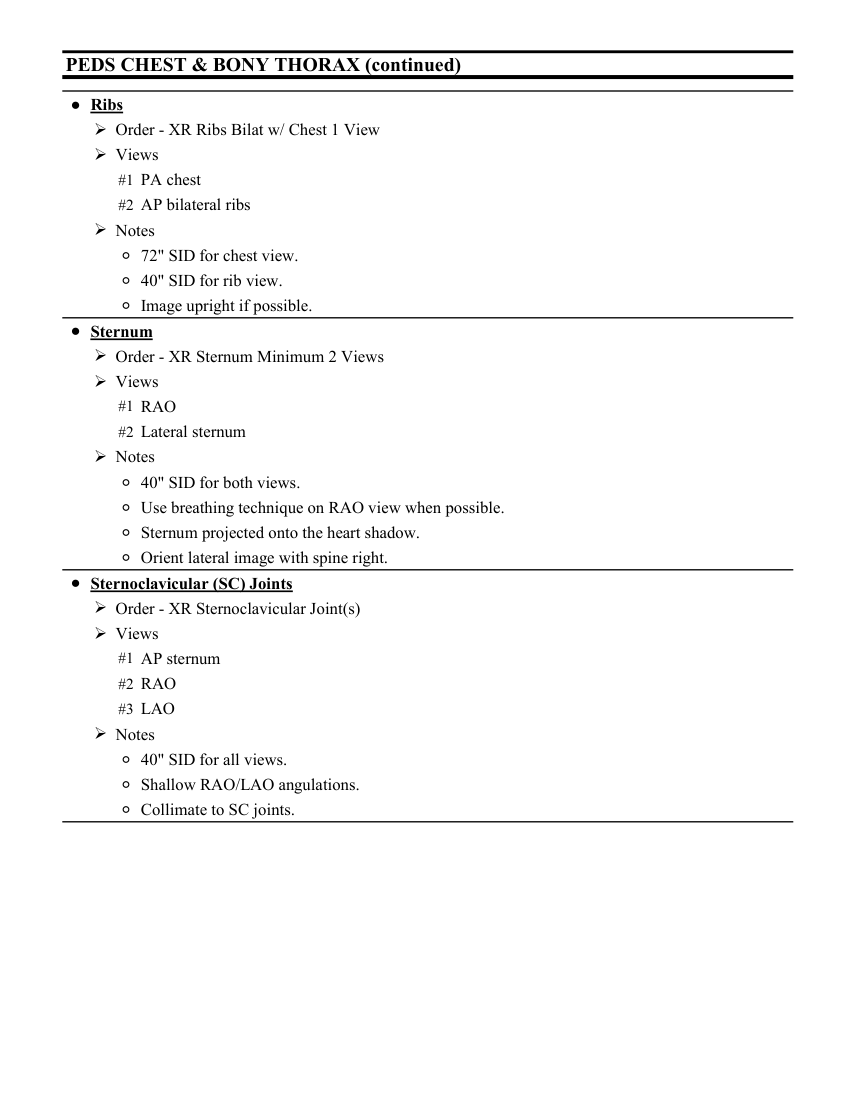 Copil: torace și grilaj costal — pagina 2