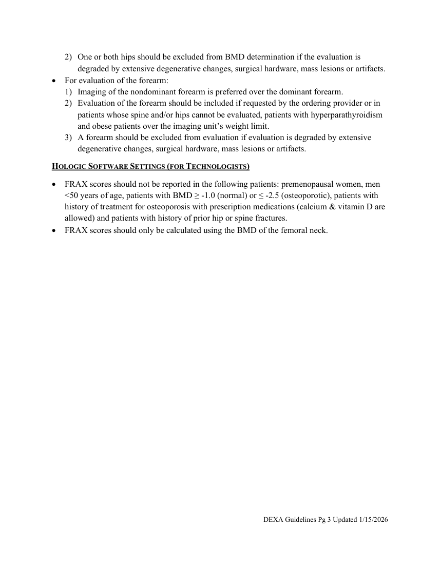 Densitometrie DEXA — pagina 3
