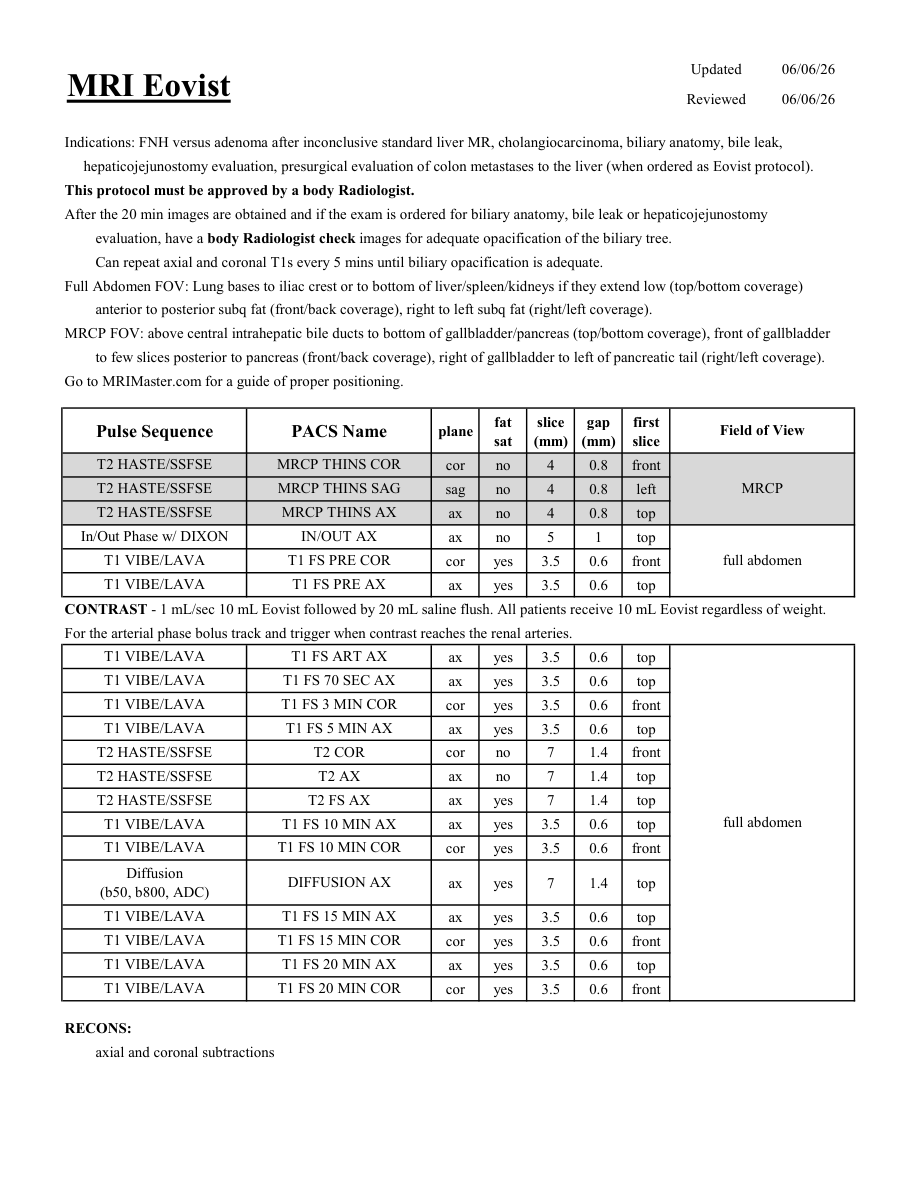 Ficat cu Eovist — pagina 1