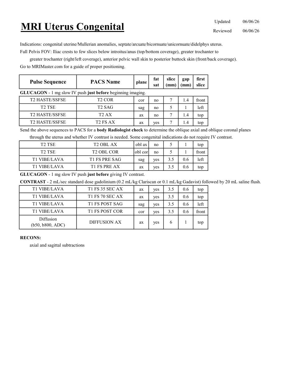 Malformații congenitale uterine — pagina 1